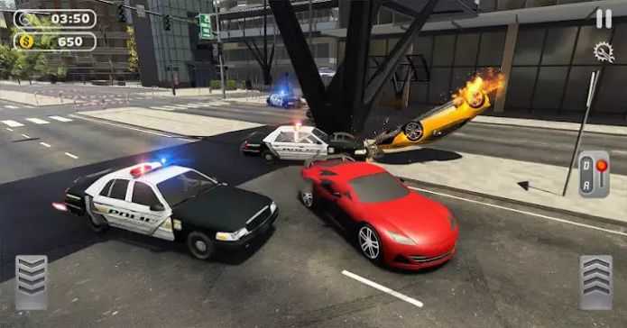 城市警车追逐(Police Car Chase Game)