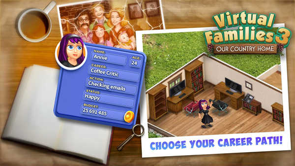 虚拟家庭3破解版(Virtual Families 3)