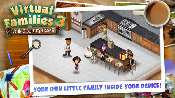 虚拟家庭3破解版(Virtual Families 3)