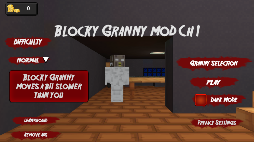 我的世界恐怖奶奶(Blocky Granny)