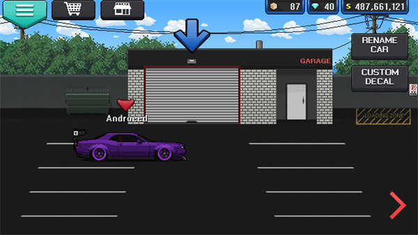 像素赛车手中文版(Pixel Car Racer)