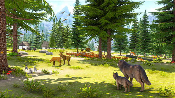 阿尔法野狼生存模拟器(Wolf Simulator)