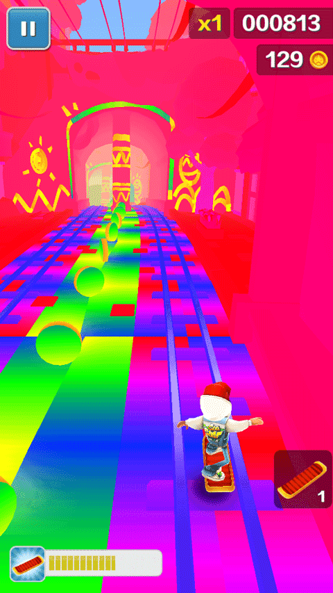地铁跑酷彩虹世界版本