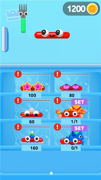 叉子与香肠宣传图