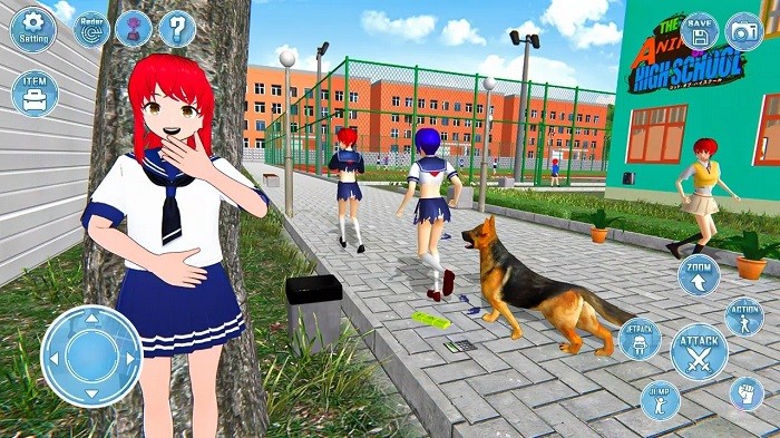 动漫女高中生3d游戏(Anim School Girl Simulator)