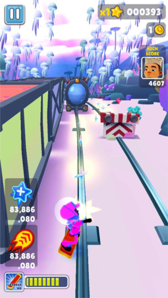 地铁跑酷水下城无限资源图片