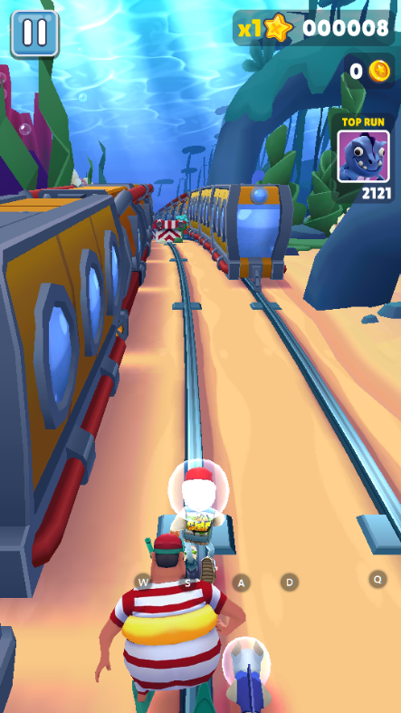 地铁跑酷水下城无限资源版