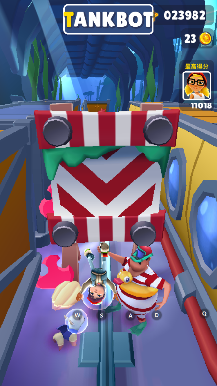 地铁跑酷水下城无限资源版