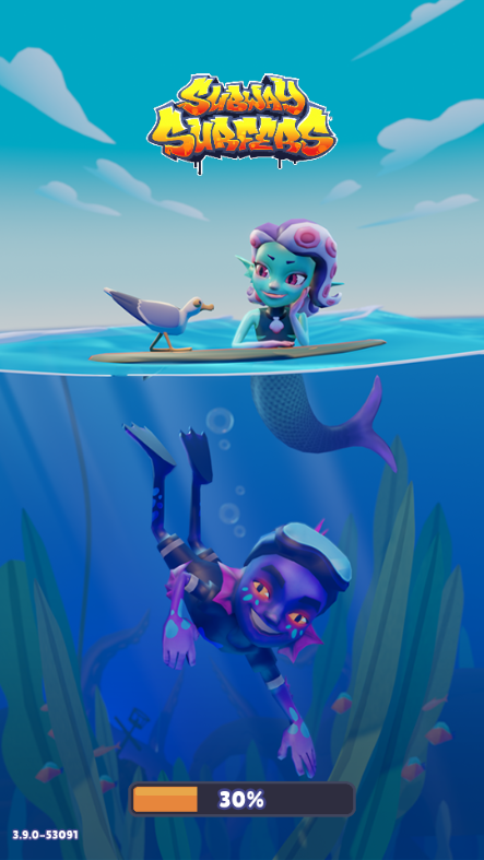 地铁跑酷水下城无限资源版