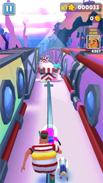 地铁跑酷水下城无限资源图片