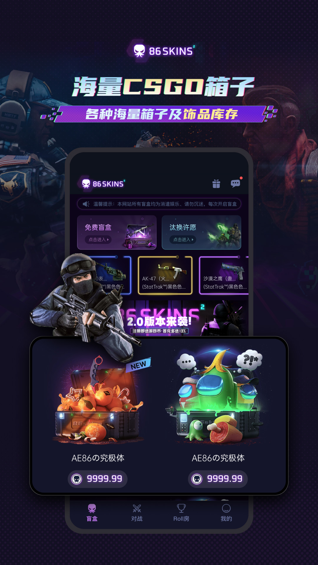 86SKINS开箱官方版