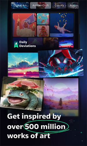 Deviantart手机版