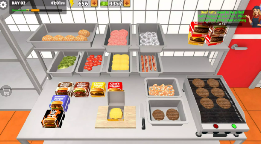 我的汉堡屋模拟器内置菜单版