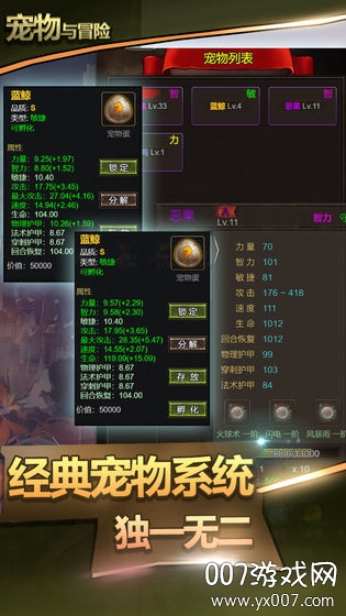 宠物与冒险放置挂机版
