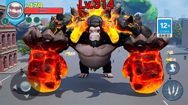 巨猿吞噬进化游戏