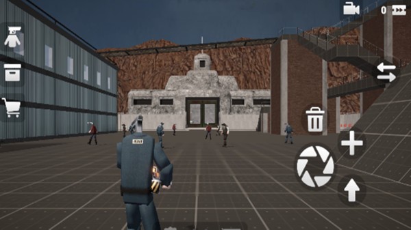 监控人模组游乐场泰坦时钟人