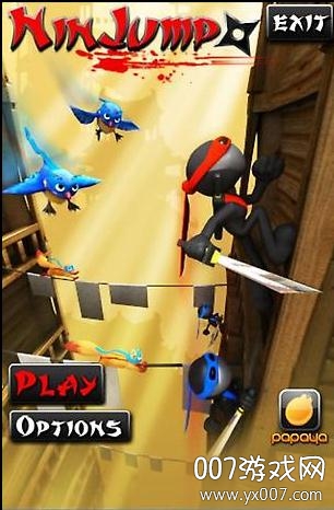 跳跃忍者屋顶狂奔中文版