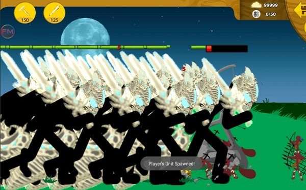 火柴人战争遗产白骨皮肤模组魔改版