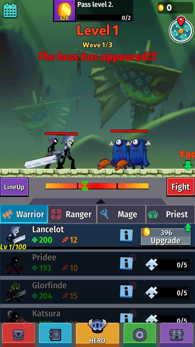 Stickman Heroes(火柴人格斗王者)