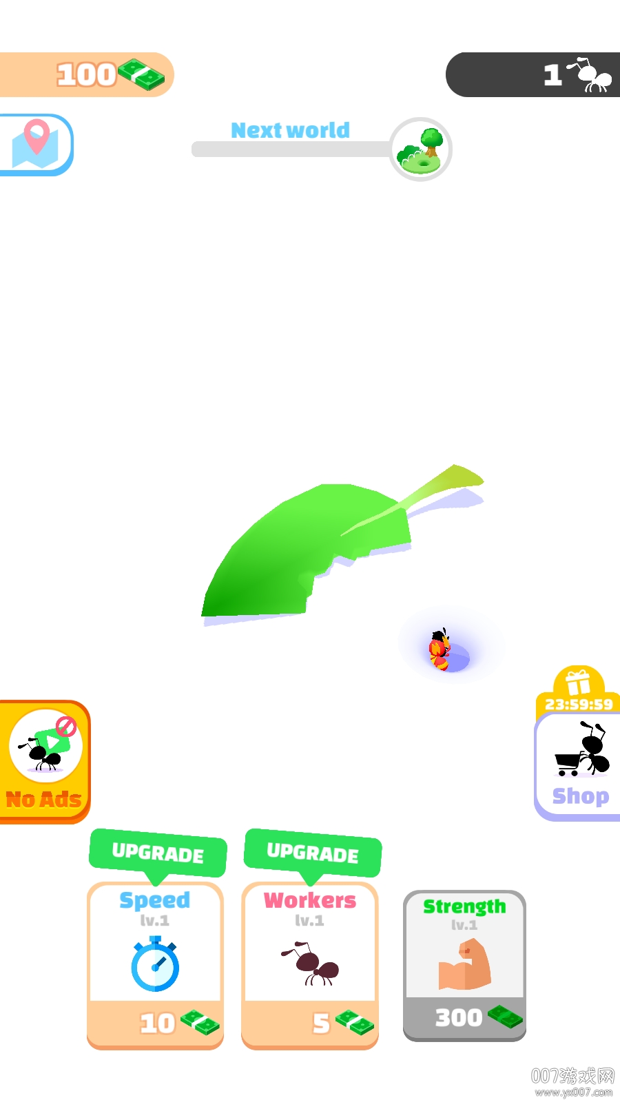 IdleAnts放置蚂蚁模拟器