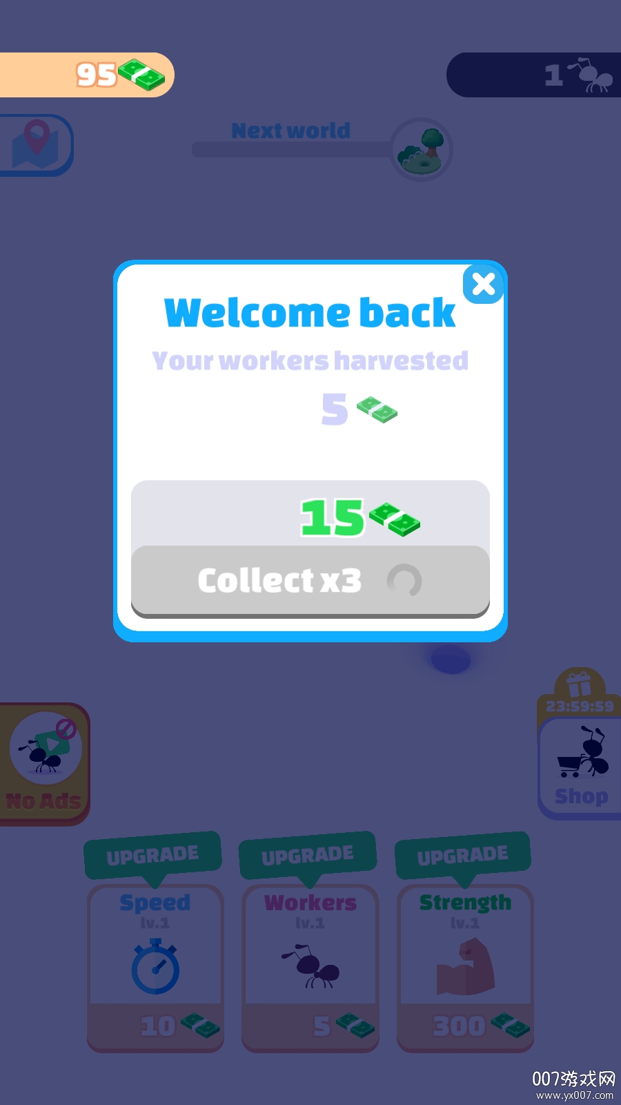 IdleAnts放置蚂蚁模拟器