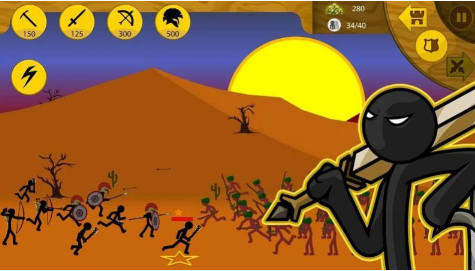 火柴人战争遗产召唤僵尸版