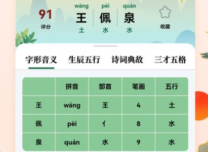 诗词起名大全app
