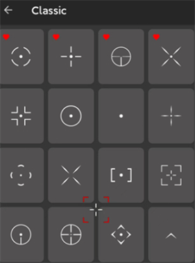 十字架准星瞄准器