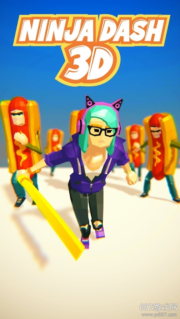 Ninja Dash 3D忍者虚线3D