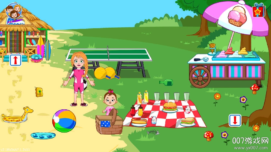 我的城镇海滨野餐中文完整版