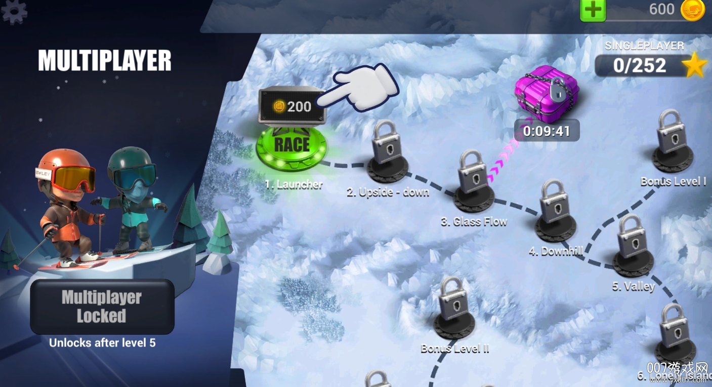 极限滑雪障碍赛中文版