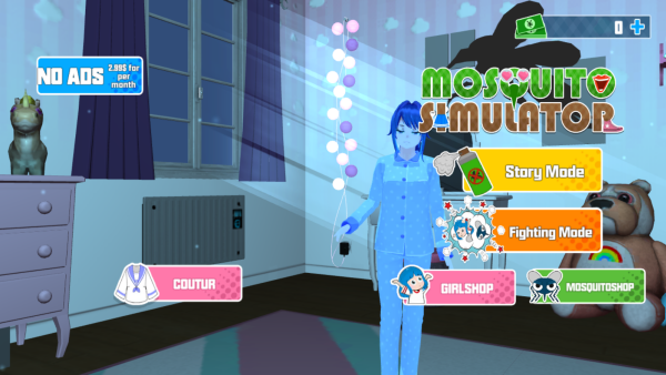 Mosquito(蚊子模拟器漂亮妹子版)