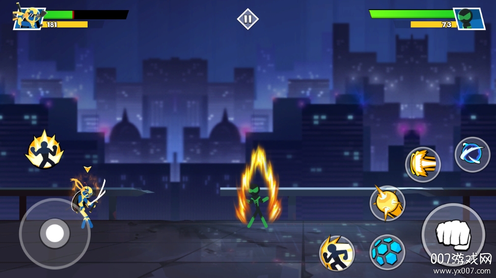 火柴人战斗狂暴无敌版