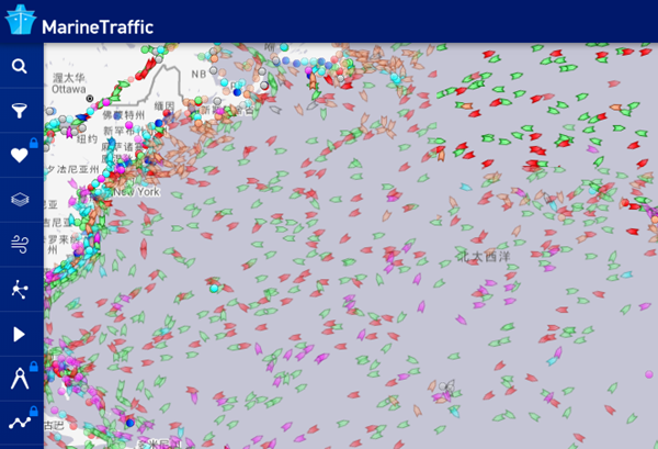 MarineTraffic图片