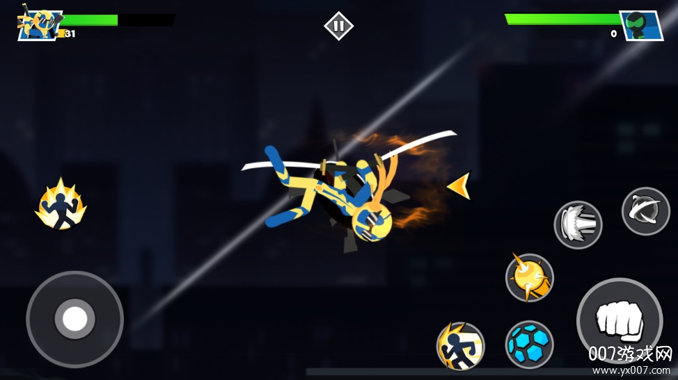 火柴人战斗狂暴无敌版