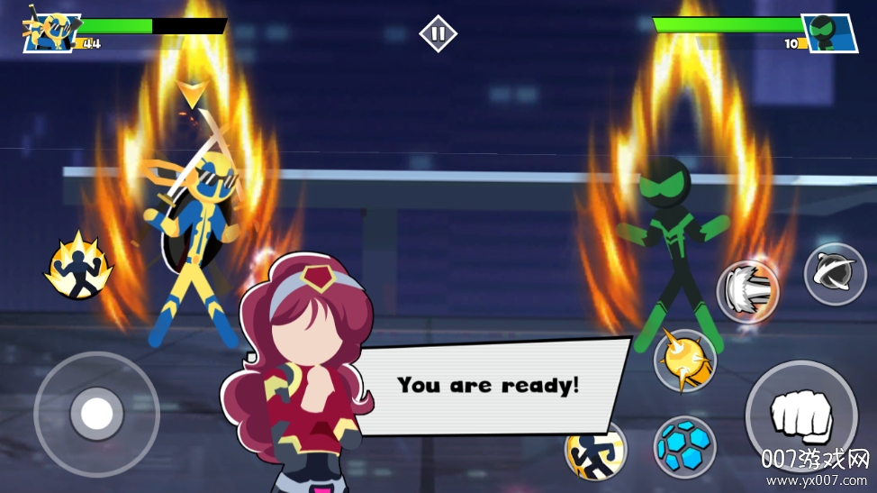 火柴人战斗狂暴无敌版