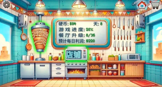 沙威玛卷饼无限金币版