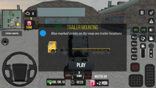 真实卡车模拟器2025版游戏截图1