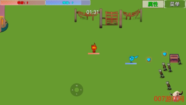 单人版森林冰火人自制