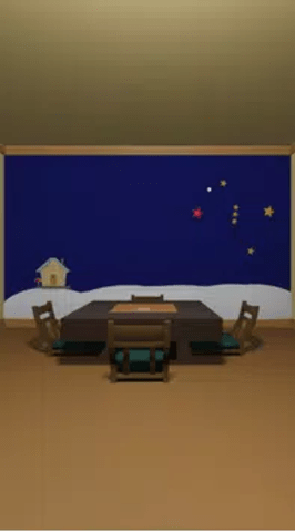 逃脱游戏仰望夜空