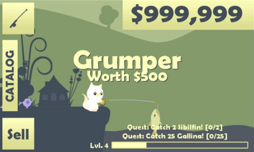 小猫钓鱼无限金钱版