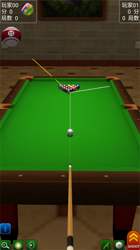 经典台球3d版