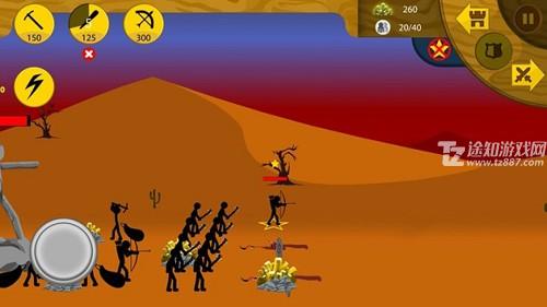 火柴人战争遗产绿色钥匙修改版开局攻略2