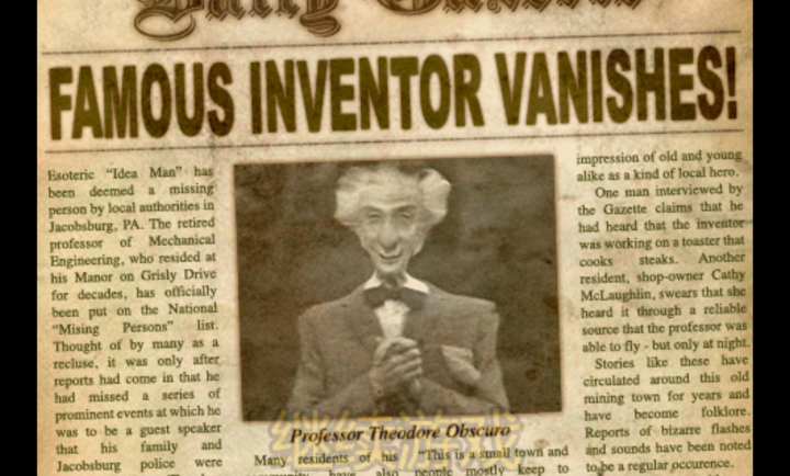 恐怖庄园的秘密三部曲