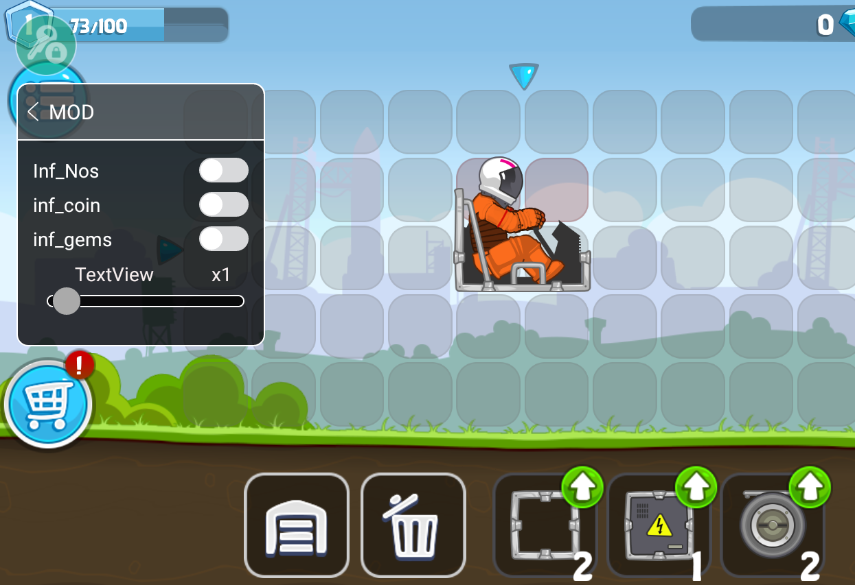 暴爽疯狂赛车2内置菜单版手游最新版下载