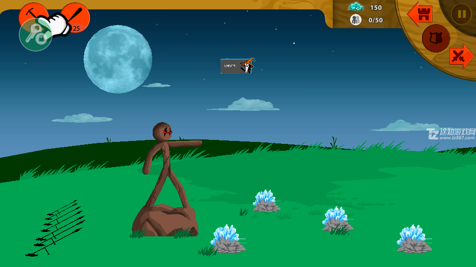 火柴人战争遗产绿色钥匙修改版