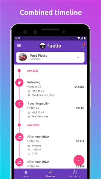 Fuelio app
