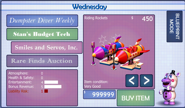 fnaf6披萨店模拟器破解版宣传图