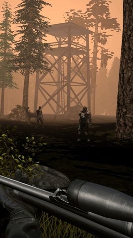 狩猎僵尸鹿猎人