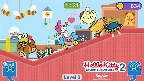 凯蒂猫飞行冒险游戏